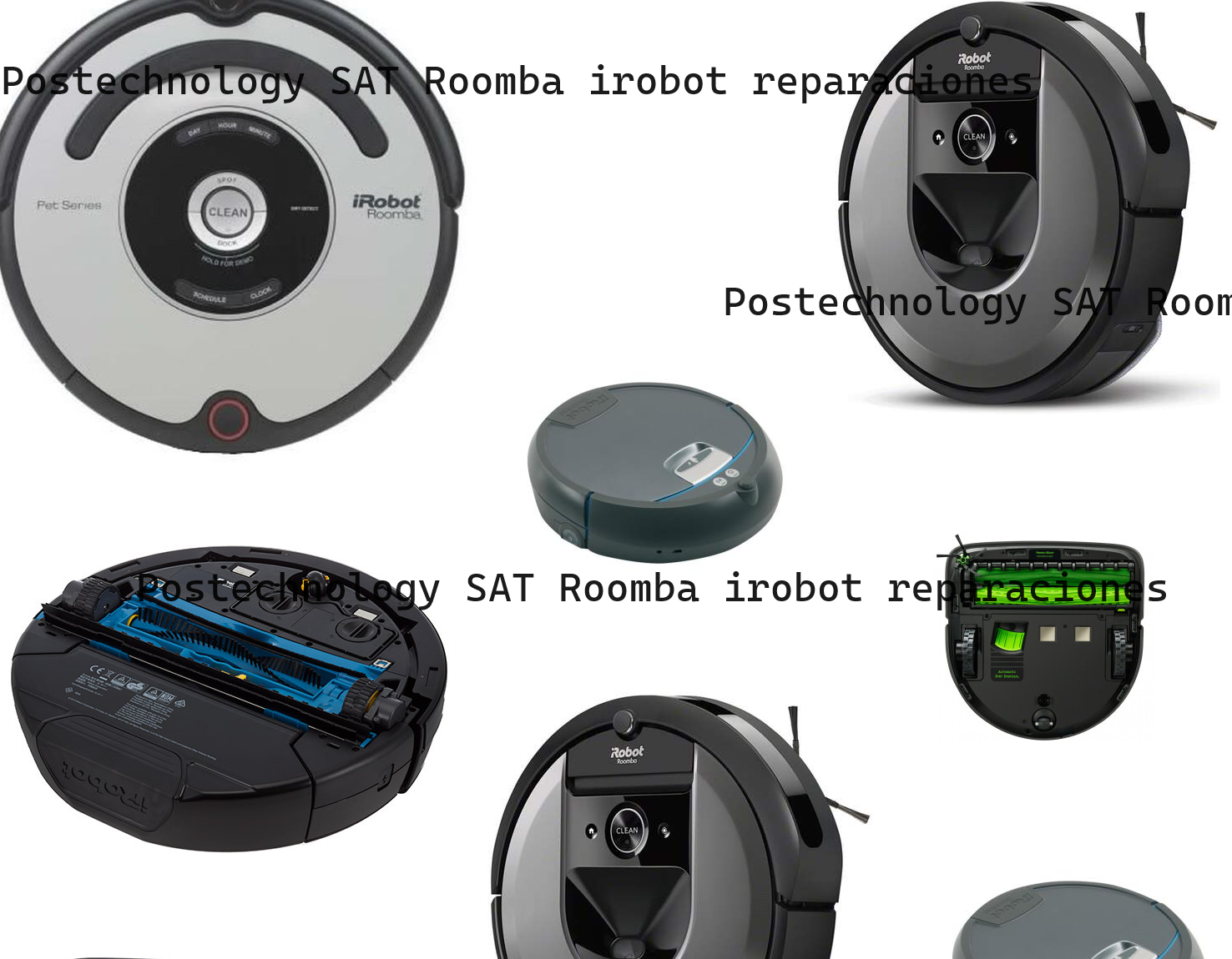 reparar roomba, programar aspirador programas roomba, reparar aspirador
