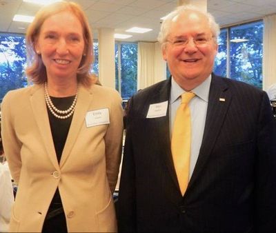German Ambassador to the United States, Her Excellency Emily Haber with Marc Redlich Her Excellency Emily Haber