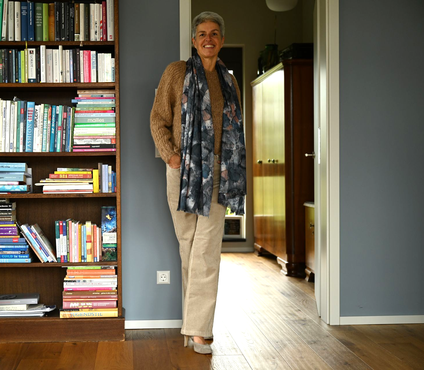 Alpaka-Kuschelpulli und Corhose