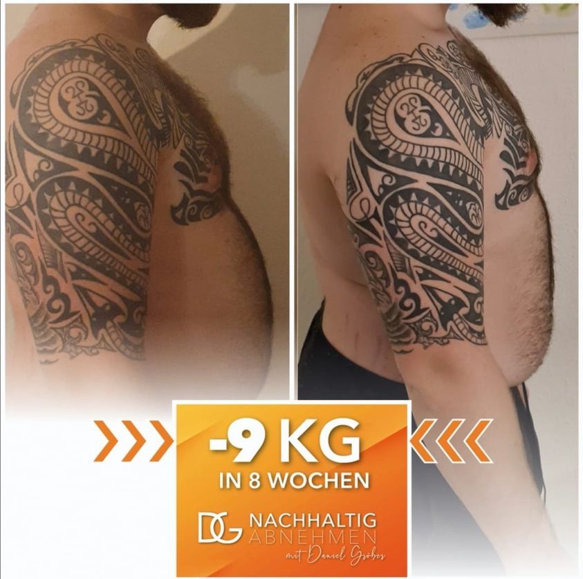 Kundenerfolg Daniel Gröber 32 Kilo Abnehmen in 8 Monaten