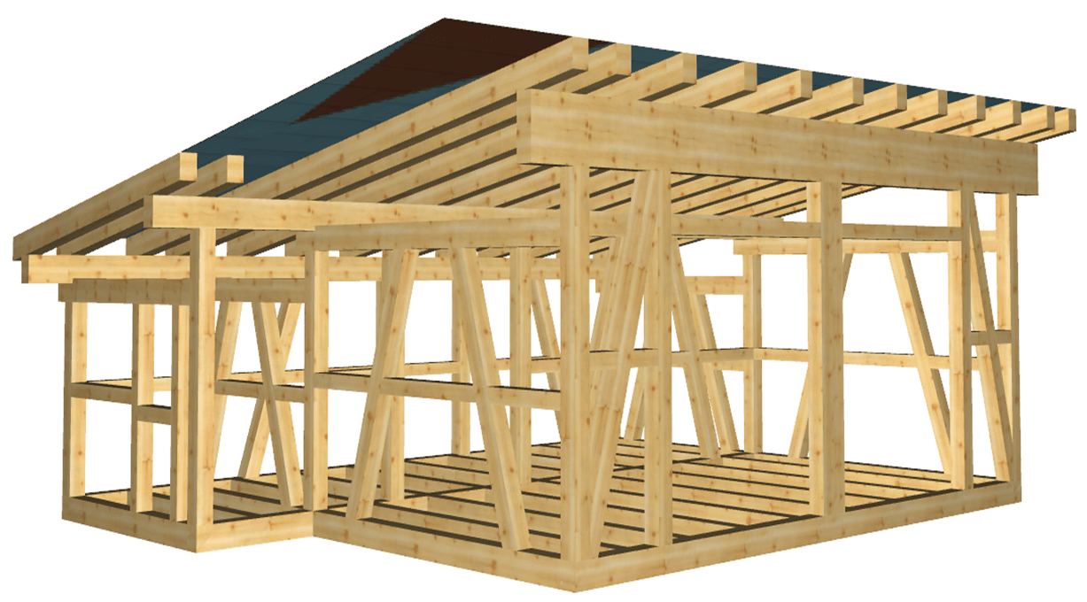 LigniKon V16  3D-CAD Holzbausoftware 2D und 3D Konstruktionsprogramm Holzbau und Abbund  Top geeignet für: kleine Zimmerei, Holzbaubetrieb, Dachdeckerbetrieb