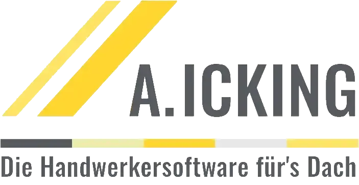 A. Icking GmbH - einfach komplett kalkulieren Software für Dachdecker, Kalkulationsprogramm smartDach mit vollständiger Projektverwaltung