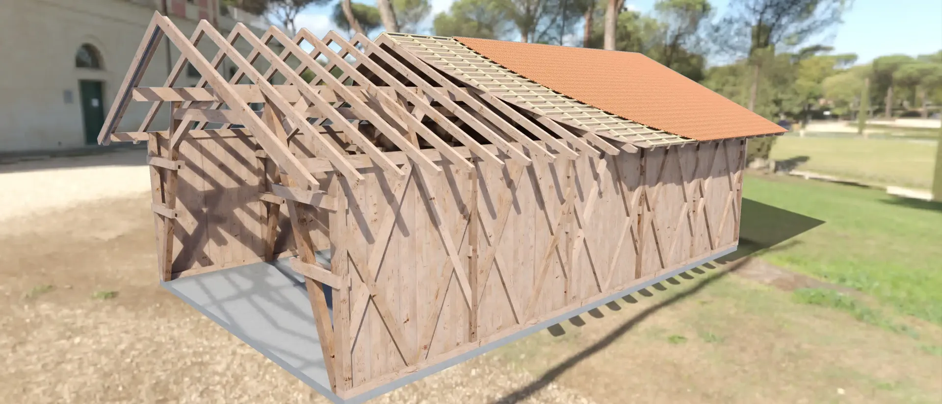 VisKon V18  - Die Profi-Komplettlösung Holzbau Abbund Konstruktionssoftware der neuesten Generation Dach - Wand - Maschine - 3D-CAD/CAM - 2D-Plan - Aufmaß  Top geeignet für: Zimmerei, Holzbaubetrieb, Ingenieurbüro, Dachdeckerbetrieb, Fertigbaufirma, Blockbaufirma, Abbundzentrum