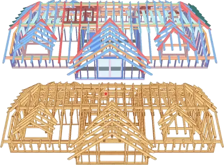 VisKon V18  - Die Profi-Komplettlösung Holzbau Abbund Konstruktionssoftware der neuesten Generation Dach - Wand - Maschine - 3D-CAD/CAM - 2D-Plan - Aufmaß  Top geeignet für: Zimmerei, Holzbaubetrieb, Ingenieurbüro, Dachdeckerbetrieb, Fertigbaufirma, Blockbaufirma, Abbundzentrum