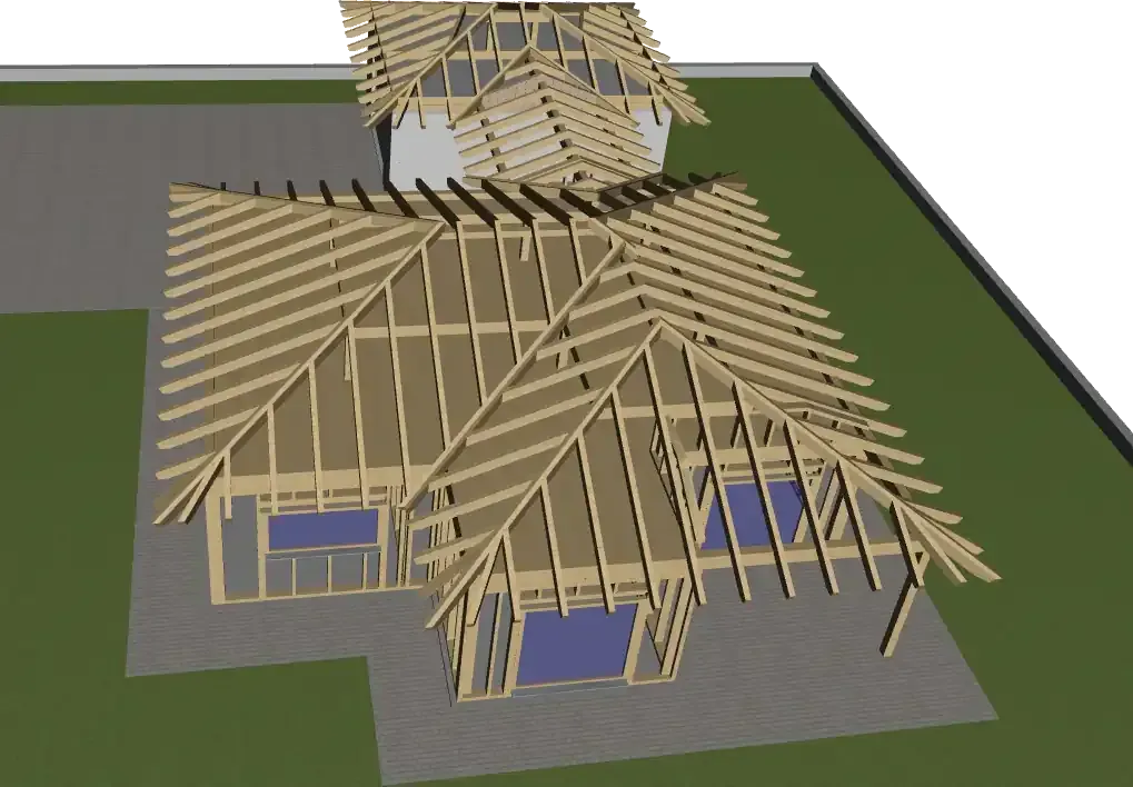 VisKon V18  - Die Profi-Komplettlösung Holzbau Abbund Konstruktionssoftware der neuesten Generation Dach - Wand - Maschine - 3D-CAD/CAM - 2D-Plan - Aufmaß  Top geeignet für: Zimmerei, Holzbaubetrieb, Ingenieurbüro, Dachdeckerbetrieb, Fertigbaufirma, Blockbaufirma, Abbundzentrum