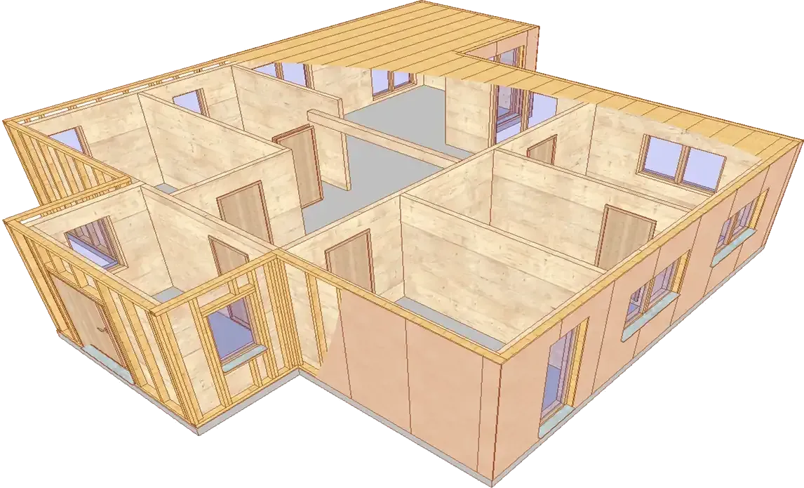 3D CAD Software und CAD CAM Software Um Ihnen die Arbeit zu erleichtern und die Resultate noch anschaulicher zu gestalten, leistet die 3D CAD Software gute Dienste. So werden die gewünschten Ergebnisse noch anschaulicher und können besser beim Kunden präsentiert werden – denn dieser kann sich so als Laie das Endergebnis um ein Vielfaches besser vorstellen. Neben dieser Holzkonstruktion Software bieten wir außerdem eine CAD CAM Software an, mit der die Planung, die Entwicklung und die Fertigung von Prototypen, fertigen Bauteilen und Produktionsabläufen noch detaillierter dargestellt werden kann. So ausgerüstet wird die Holzbauplanung für Ihr Unternehmen zum Kinderspiel.