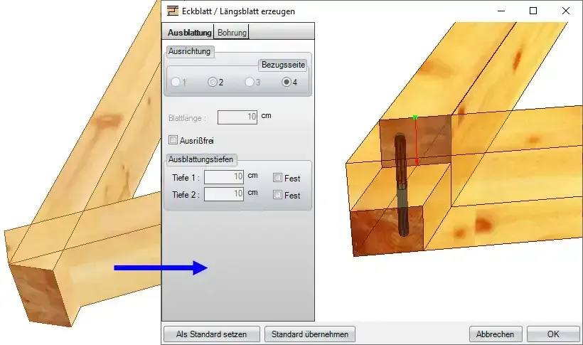 3D CAD Software und CAD CAM Software Um Ihnen die Arbeit zu erleichtern und die Resultate noch anschaulicher zu gestalten, leistet die 3D CAD Software gute Dienste. So werden die gewünschten Ergebnisse noch anschaulicher und können besser beim Kunden präsentiert werden – denn dieser kann sich so als Laie das Endergebnis um ein Vielfaches besser vorstellen. Neben dieser Holzkonstruktion Software bieten wir außerdem eine CAD CAM Software an, mit der die Planung, die Entwicklung und die Fertigung von Prototypen, fertigen Bauteilen und Produktionsabläufen noch detaillierter dargestellt werden kann. So ausgerüstet wird die Holzbauplanung für Ihr Unternehmen zum Kinderspiel.