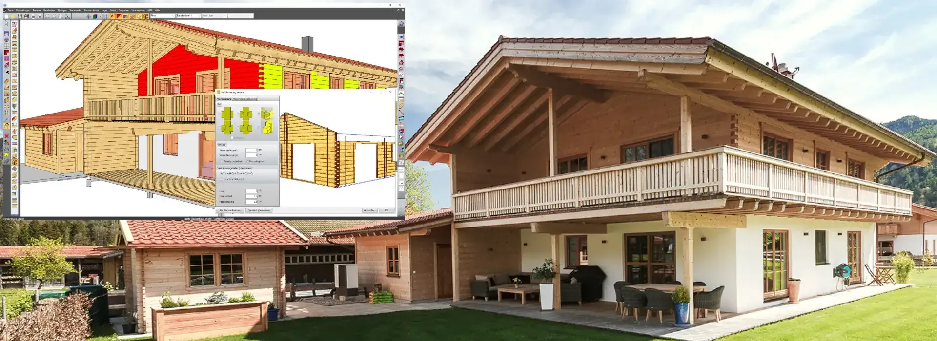 VisKon V18  - Die Profi-Komplettlösung Holzbau Abbund Konstruktionssoftware der neuesten Generation Dach - Wand - Maschine - 3D-CAD/CAM - 2D-Plan - Aufmaß  Top geeignet für: Zimmerei, Holzbaubetrieb, Ingenieurbüro, Dachdeckerbetrieb, Fertigbaufirma, Blockbaufirma, Abbundzentrum