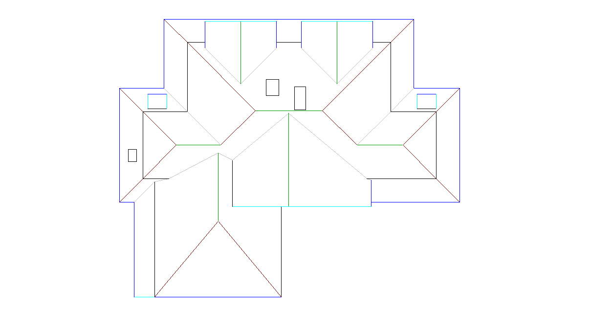 Aufmaßsoftware 3D-DachCAD V7 Alle Aufmaßergebnisse automatisiert mit wenigen Gebäudegrunddaten