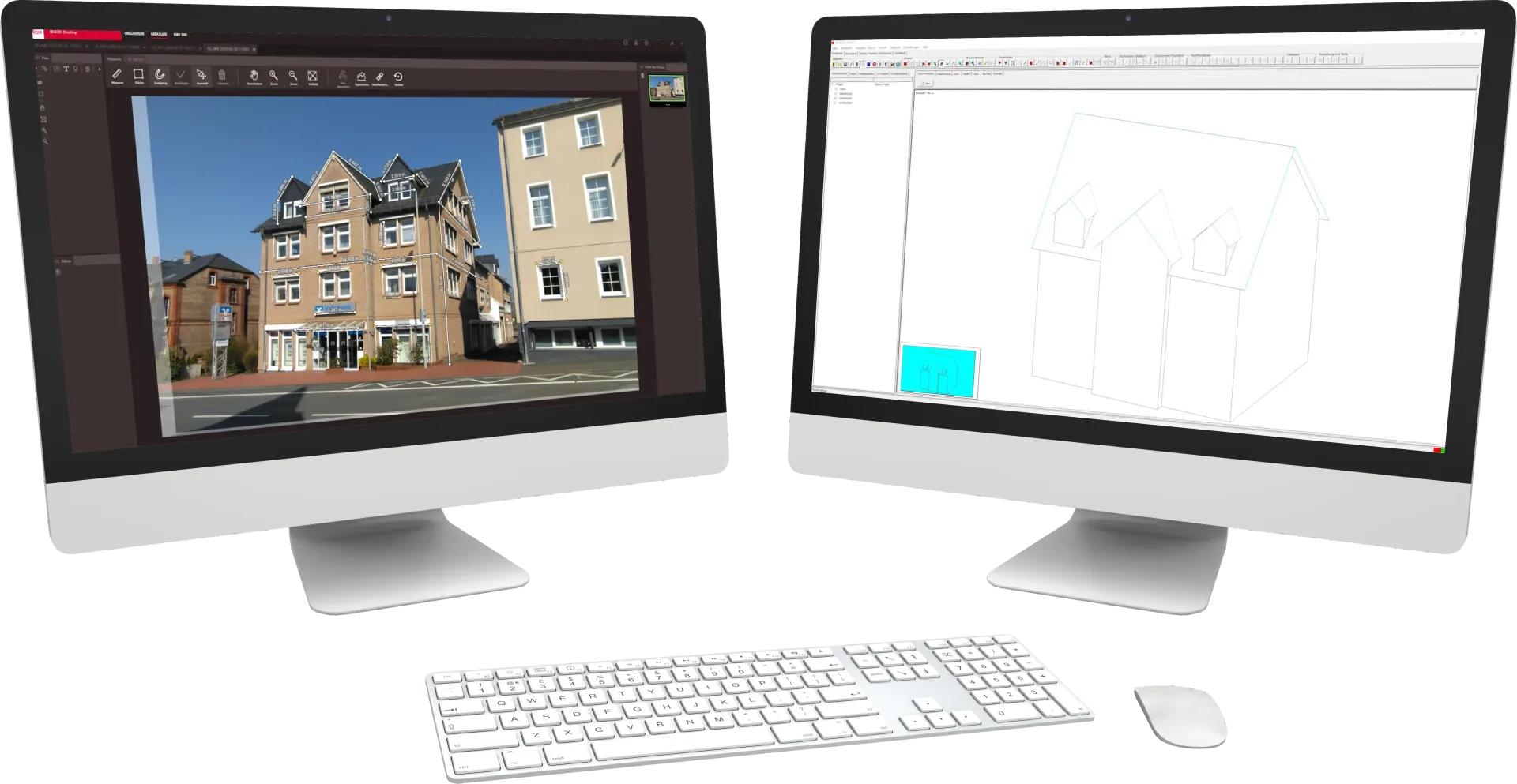 Clever kombinieren! Daten aus dem BLK3D nutzen um in 3D-DachCAD ein vollständiges Aufmaß zu erstellen