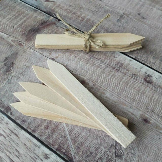 Set of 5 plant markers