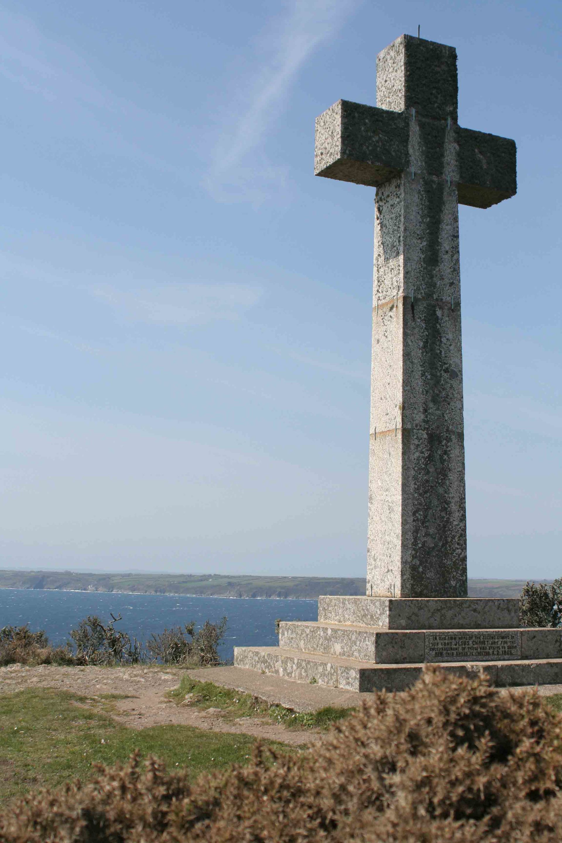 Dodman Point navigation aid erected 1896 L A Kent Rogue Flamingo