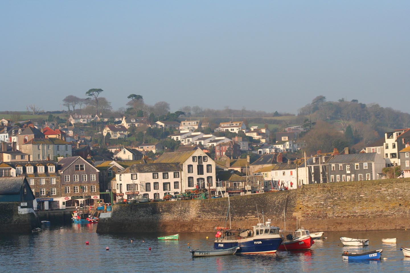 Mevagissey in winter Cornwall in photo gallery by L A Kent author of Rogue Flamingo