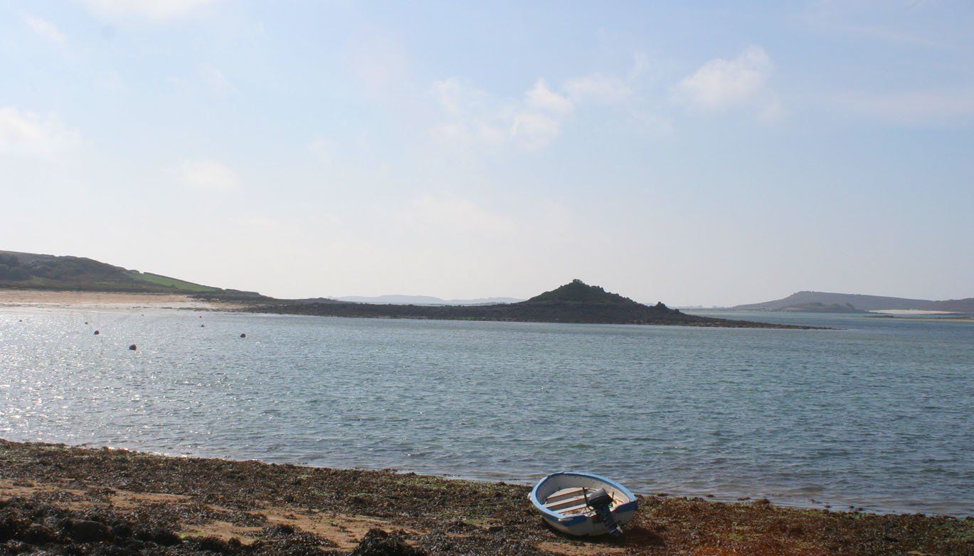 Tresco boat Isles of Scilly Cornwall in photo gallery by L A Kent author of Sad Pelican
