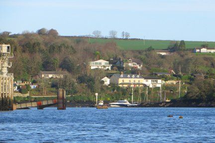 River Fowey upstream from Bodinnick Cornwall in photo gallery by L A Kent author of Broken Dove