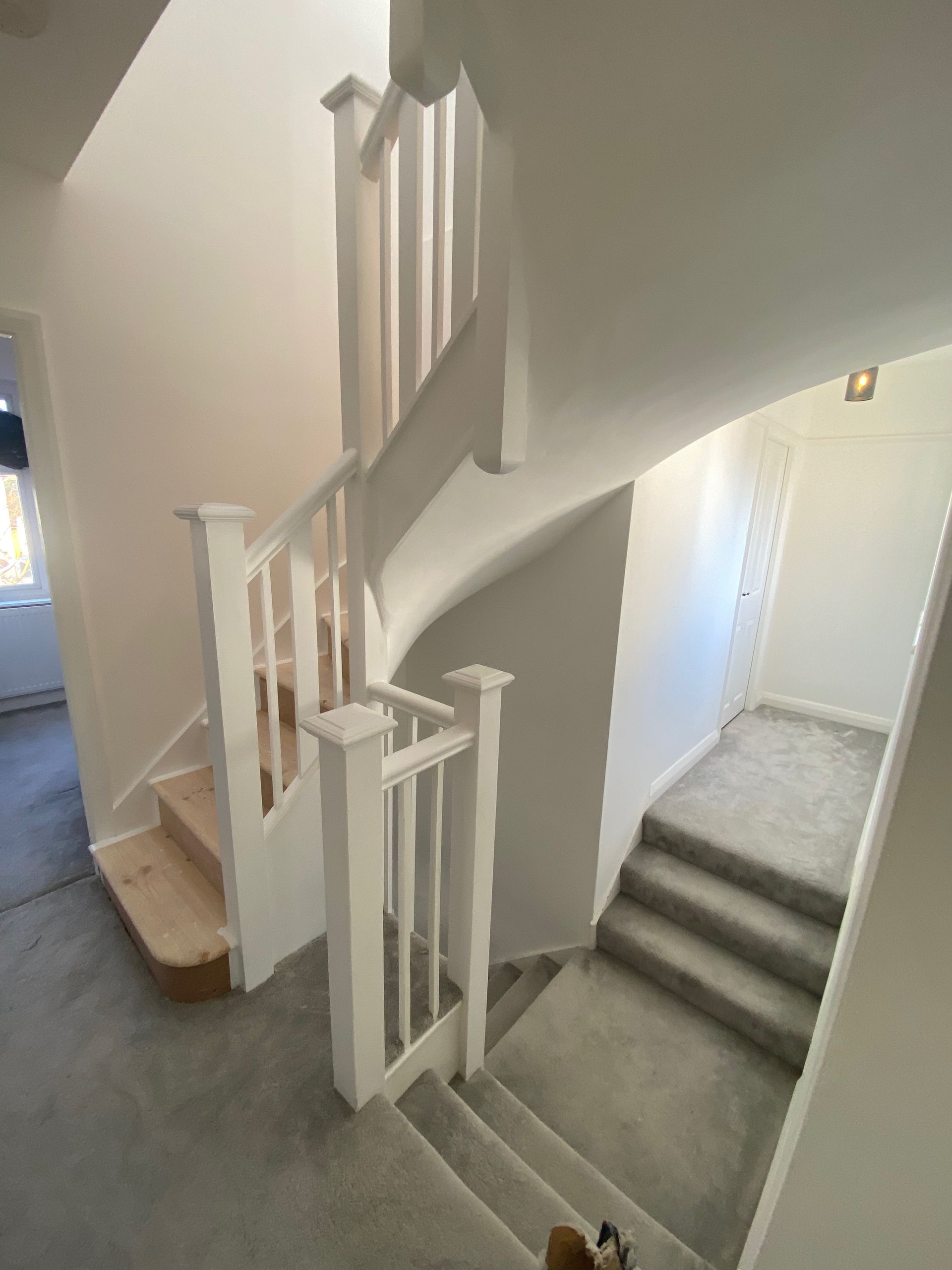 HICL - House Extensions in Richmond - Beresford-Avenue-loft-staircase