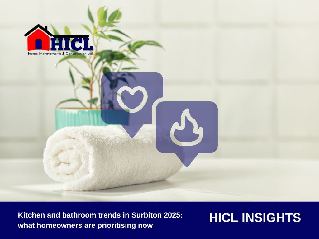 Kitchen and bathroom trends in Surbiton 2025: what homeowners are prioritising now
