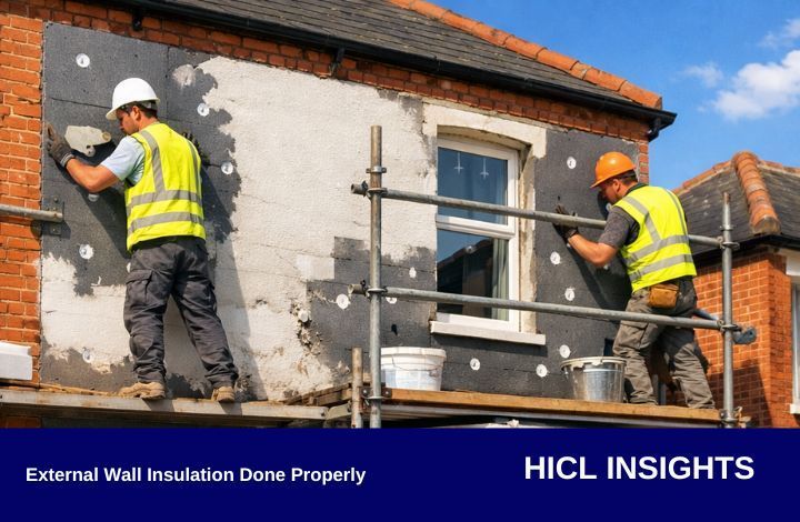 External Wall Insulation Done Properly in Guildford