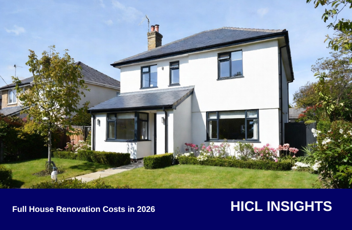 Full House Renovation Costs in 2026 in Tolworth | HICL Builders
