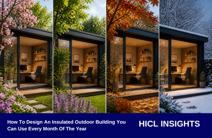 All Weather Garden Rooms In Esher: How To Design An Insulated Outdoor Building You Can Use Every Mon