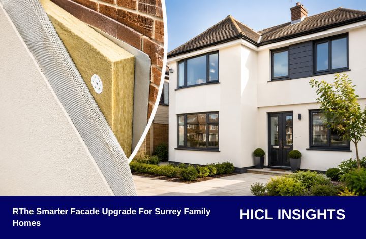 Facade Upgrade Woking, Render Windows And EWI | HICL