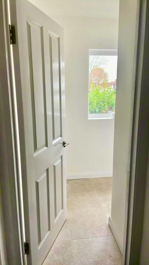 Porch extension completed