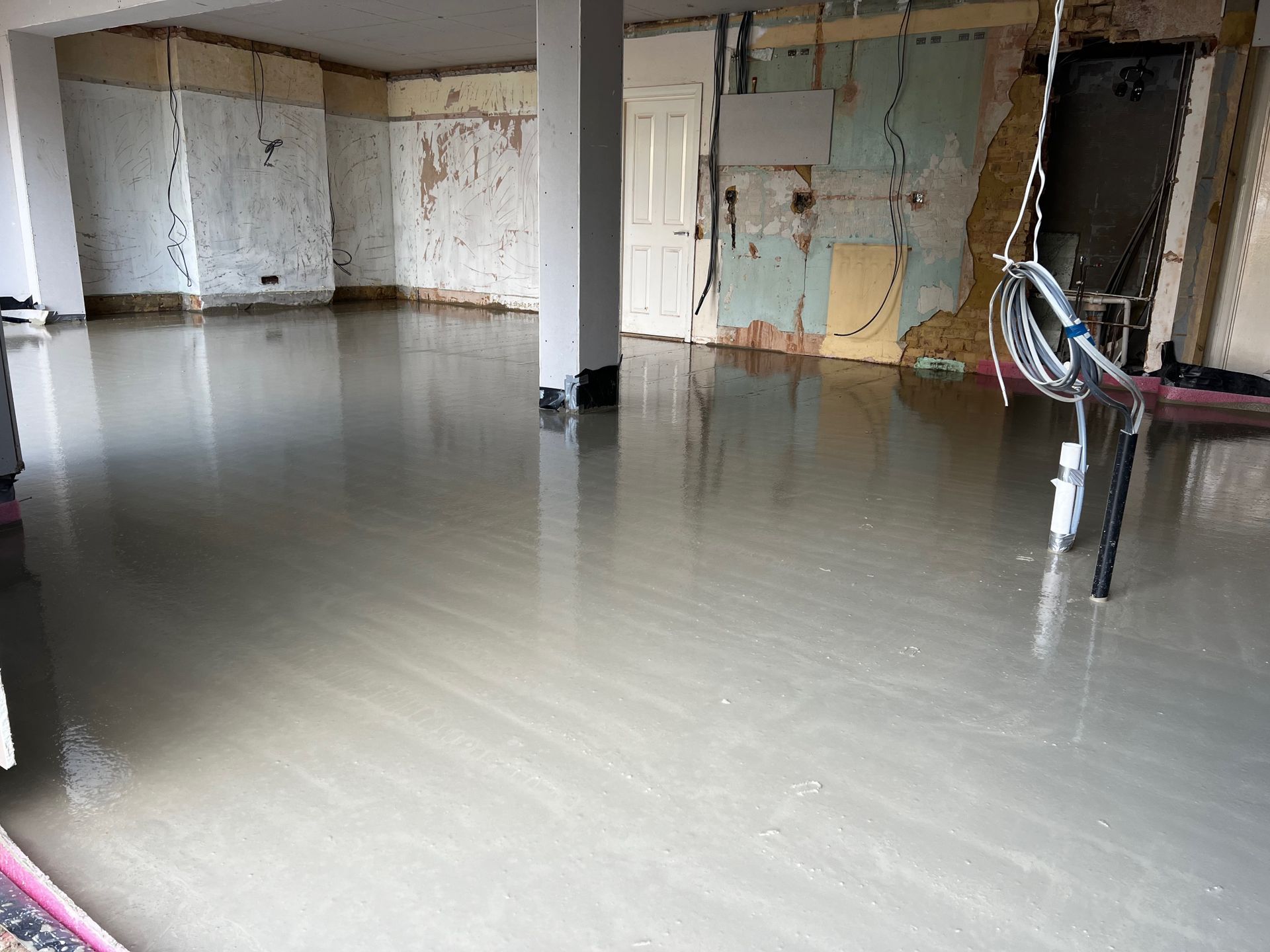 Extension screed