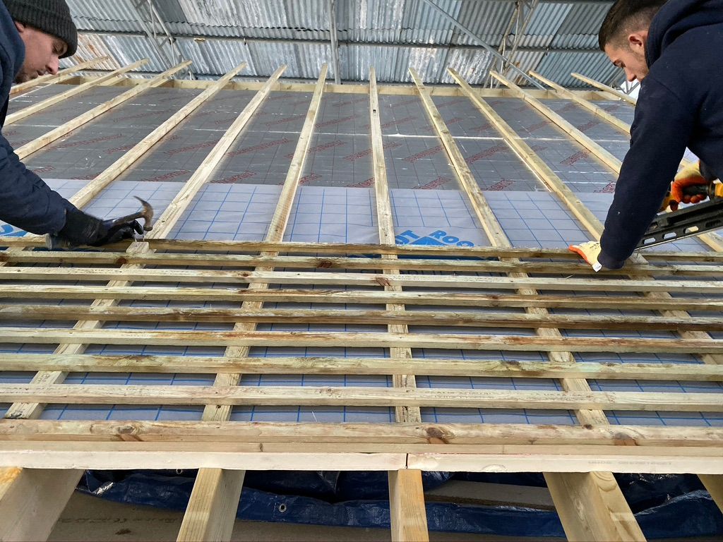 New build roof