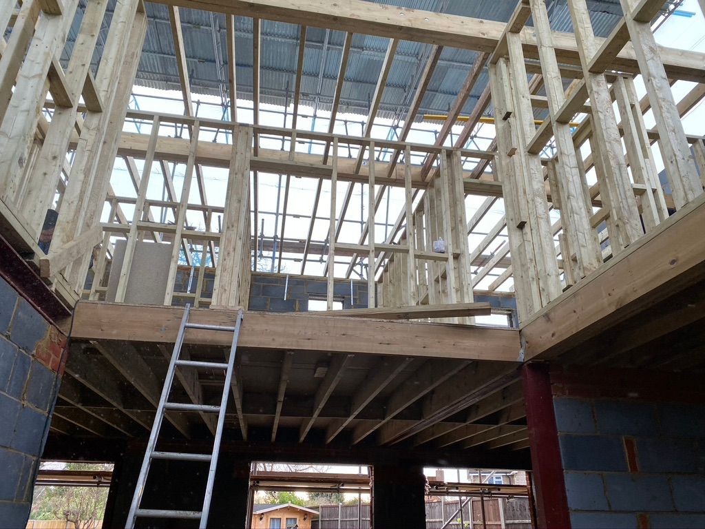 New build upper floor