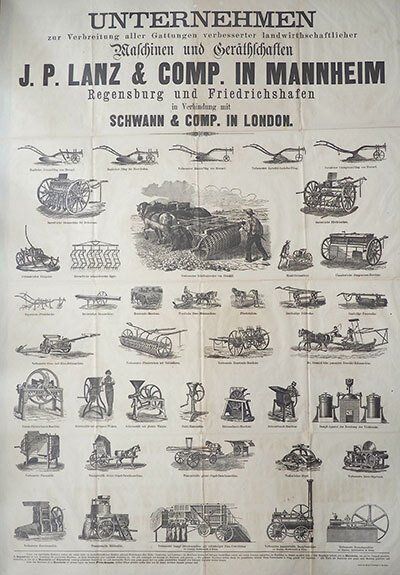 Das älteste Plakat in der Sammlung