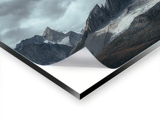 Fineart Hahnemühle Künstlerpapier-Druck kaschiert auf einer Aluminium Dibond-Verbundplatte