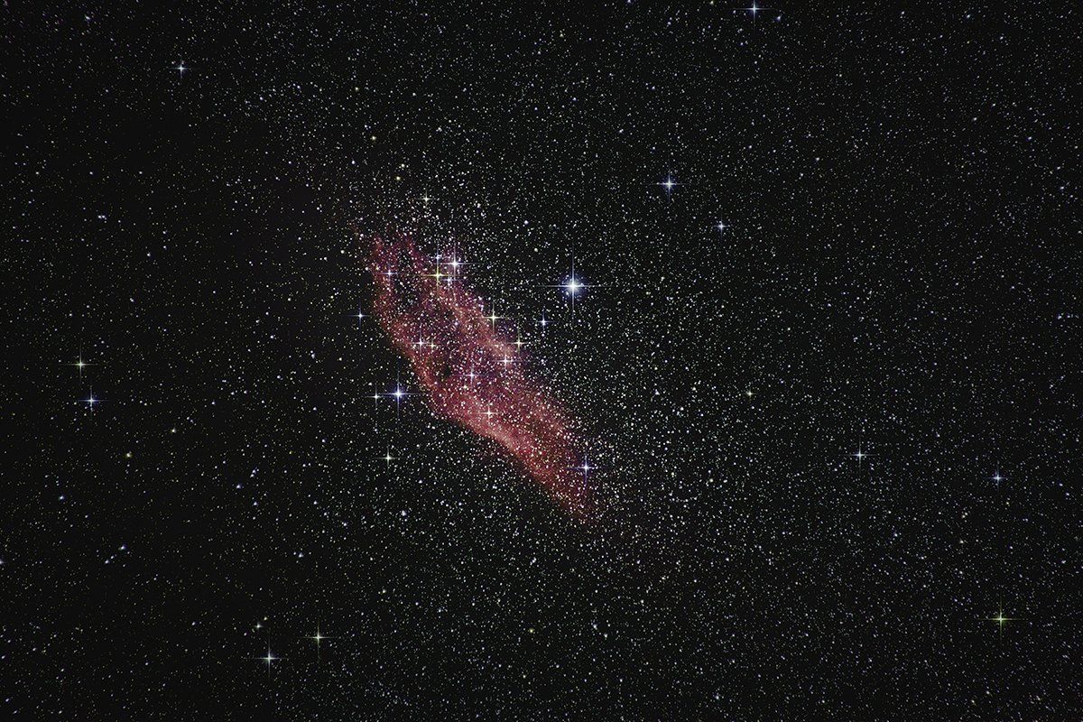 California Nebula, Astrofotografie