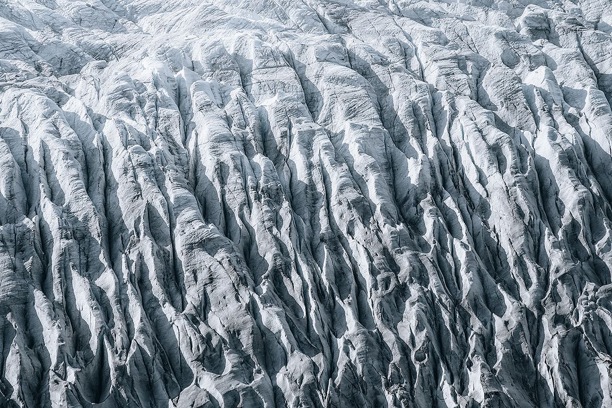 Gletscherspalten, Schweiz