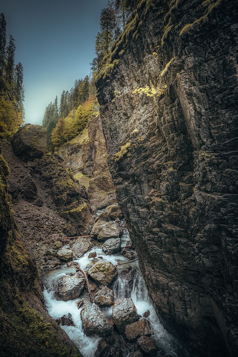 Die Breitachklamm, Allgäu, Bayern