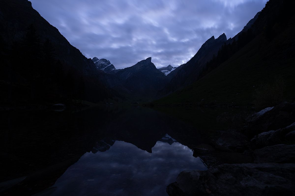 Landscape Photography Night Shot Before.