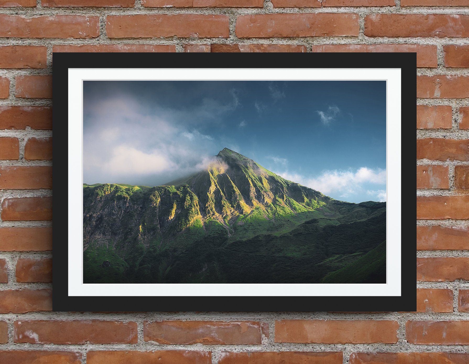 Landscape picture panorama format