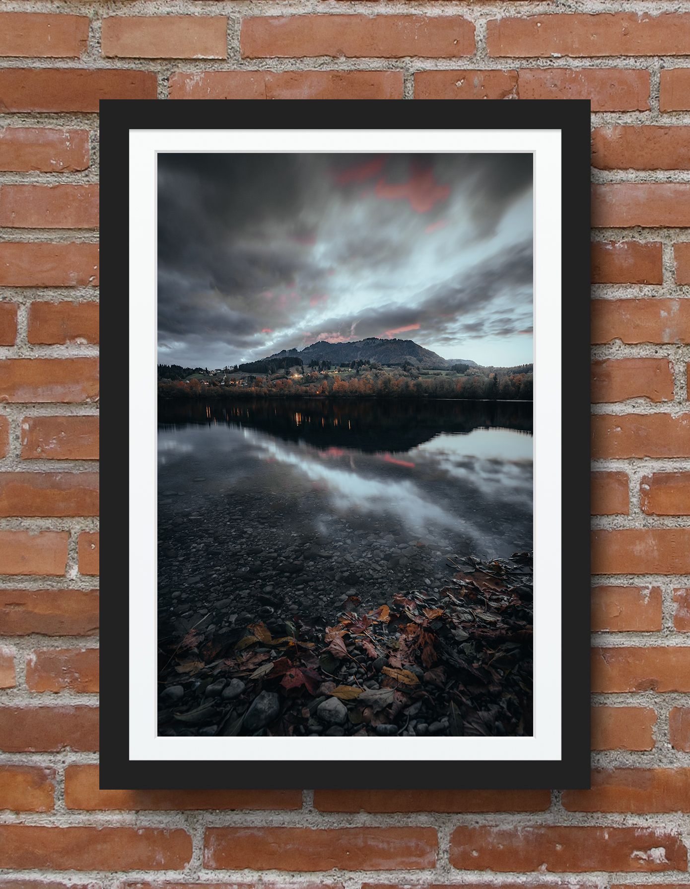 Landschaftsbild im Hochformat