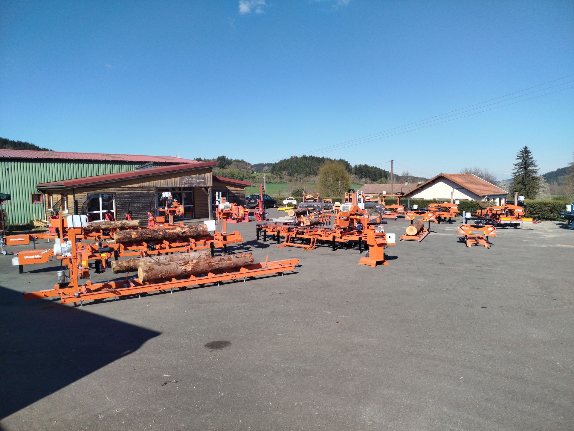vue entree garage giraud forest