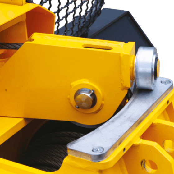 détail régulateur de vitesse d'ouverure du frein Treuil UNIFOREST 65G vendu par giraud matériels forestiers