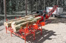 détail deck HAKKIPILKE pour coupeur-fendeur commercialisé par giraud matériel forestiers à noirétable