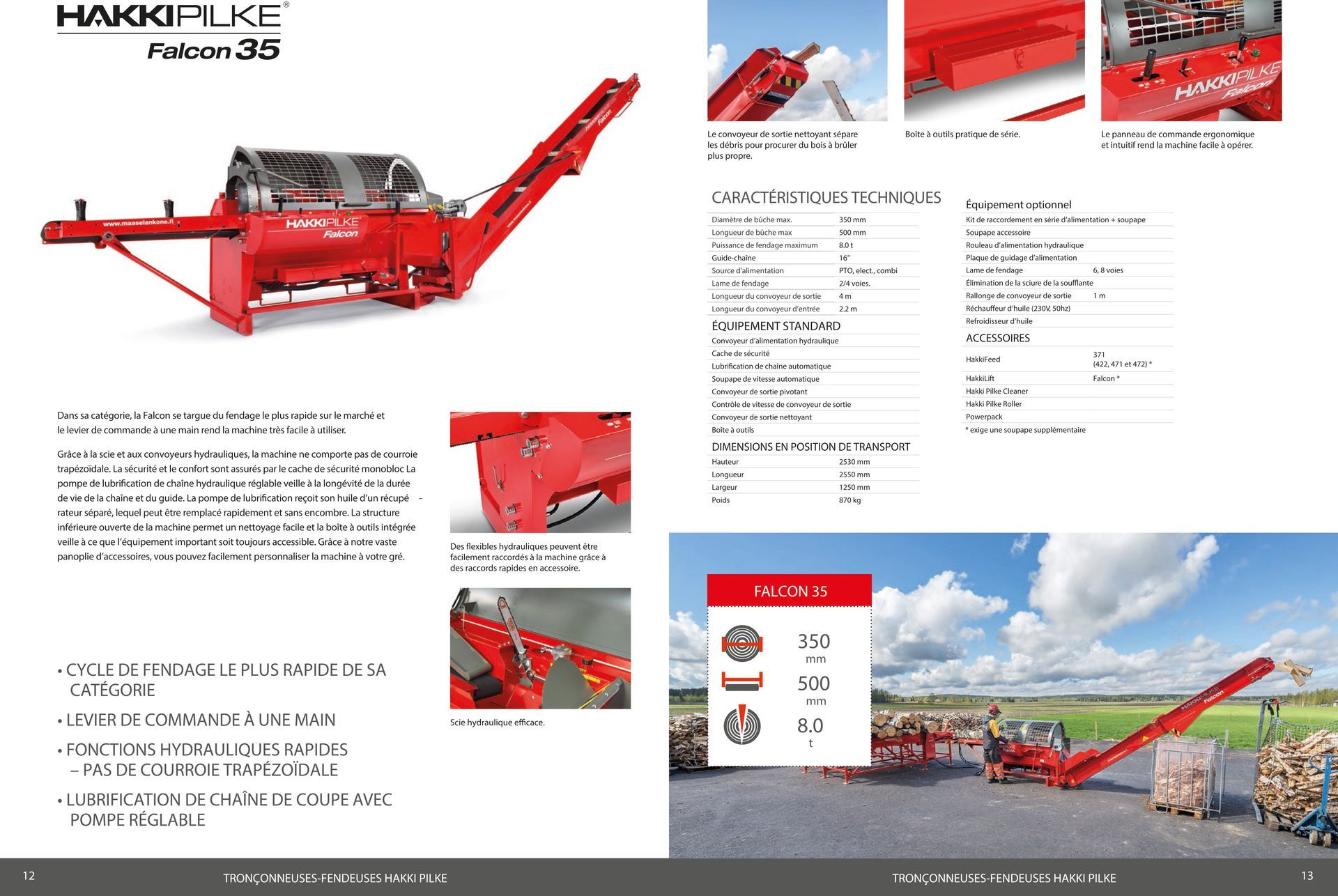 cliquez pour zoomer BROCHURE FALCON 35 HAKKI PILKE