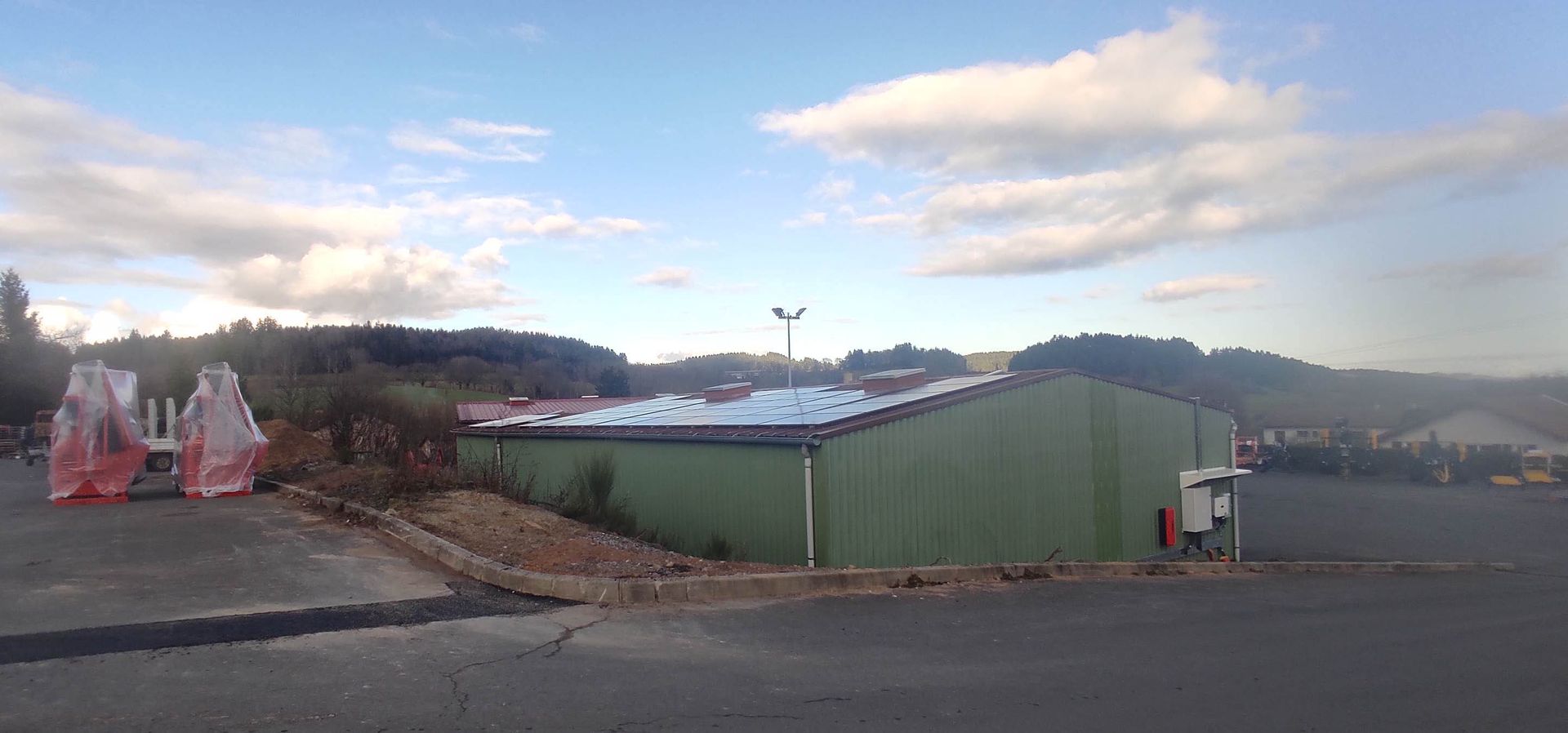 vue panneaux solaires giraud forest