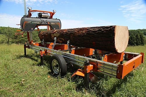 scierie mobile HD62 V2 homologuée route