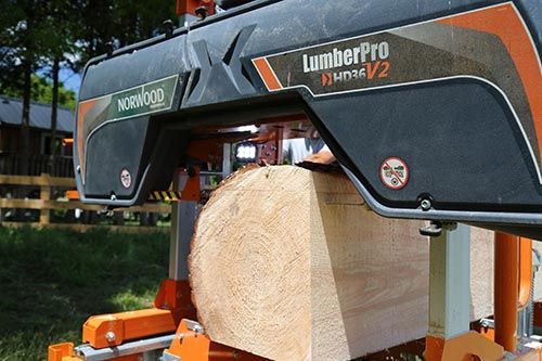 scierie mobile HD62 V2 vue