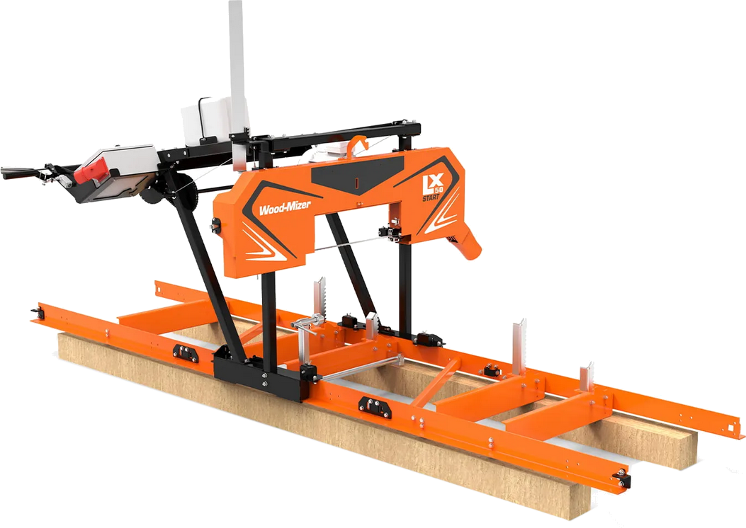 LX50 WOOD MIZER SCIERIE SCIE A LAME A RUBAN CHEZ GIRAUD FOREST