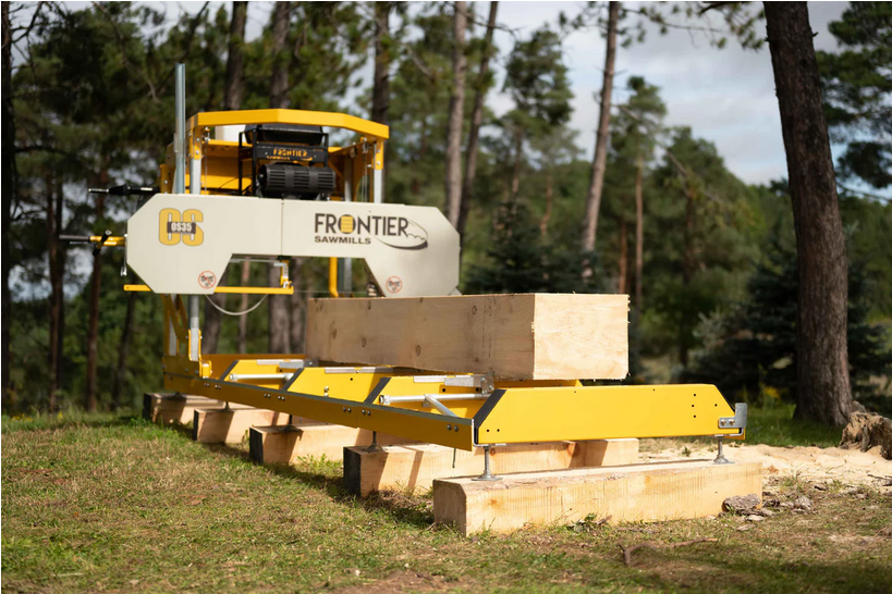 scieries FRONTIER mobiles ou fixes chez giraud matériels forestiers