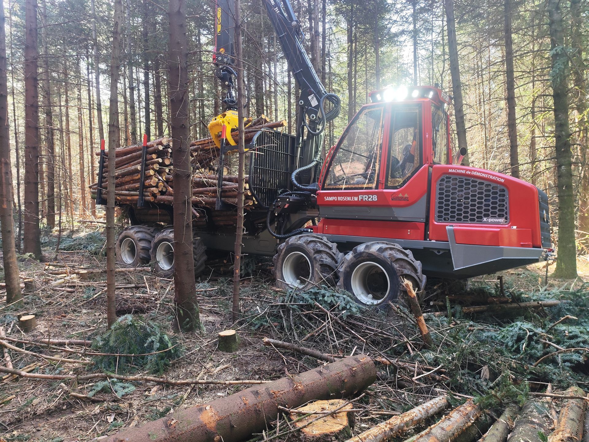 le porteur SAMPO ROSENLEW FR28 en actualité