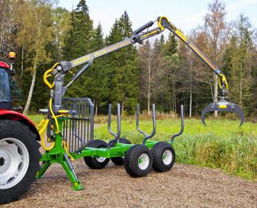 Grue remorque C5,3 T8 Farma Grue remorque C5,3 T8 Farma  sur giraudforest.com