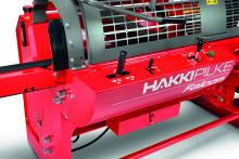 panneau de contrôle du coupeur-fendeur Falcon HAKKIPILKE chez giraudforest