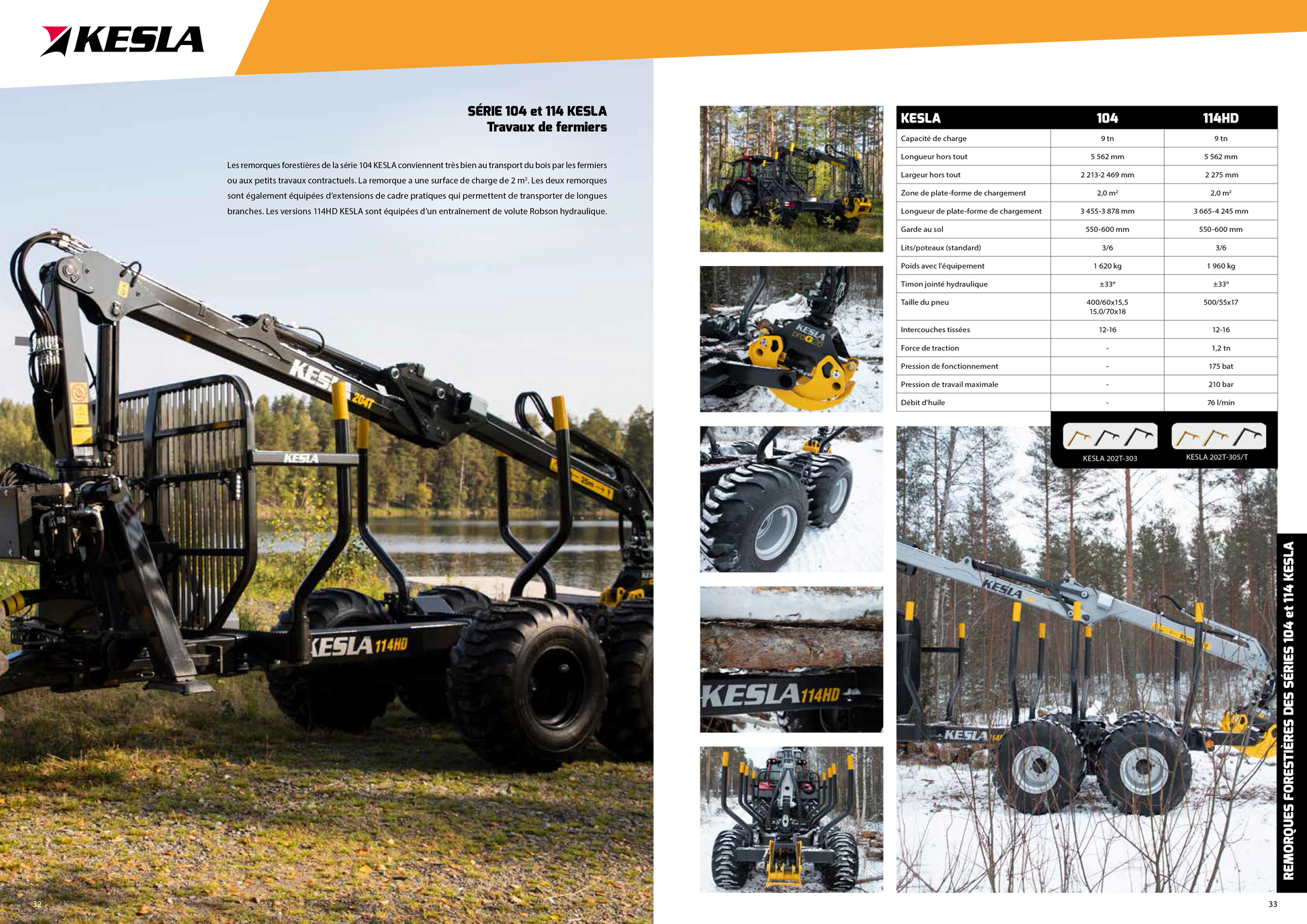 page brochure KESLA remoprque 104 114